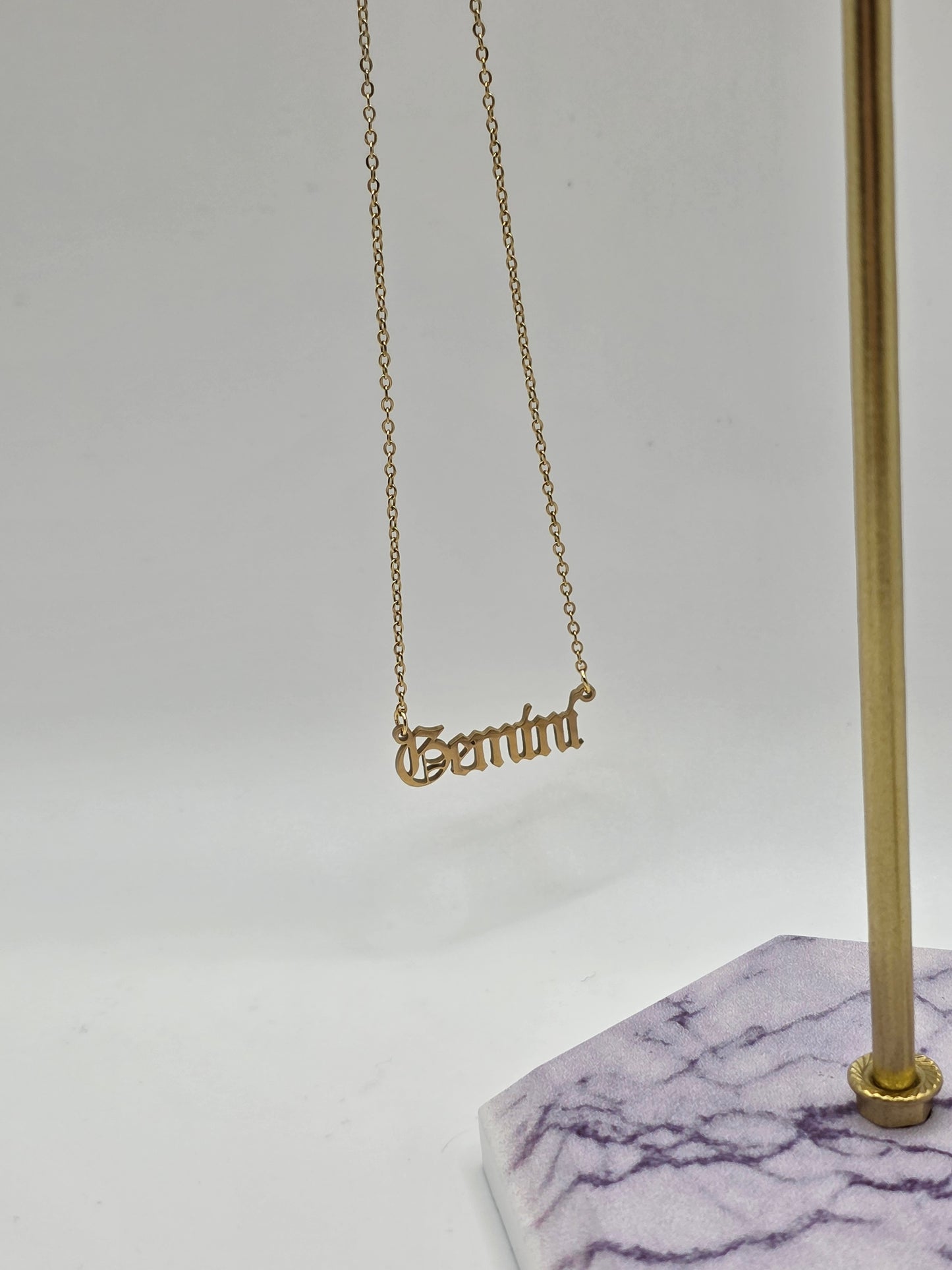 Gold Zodiac Sign Necklace