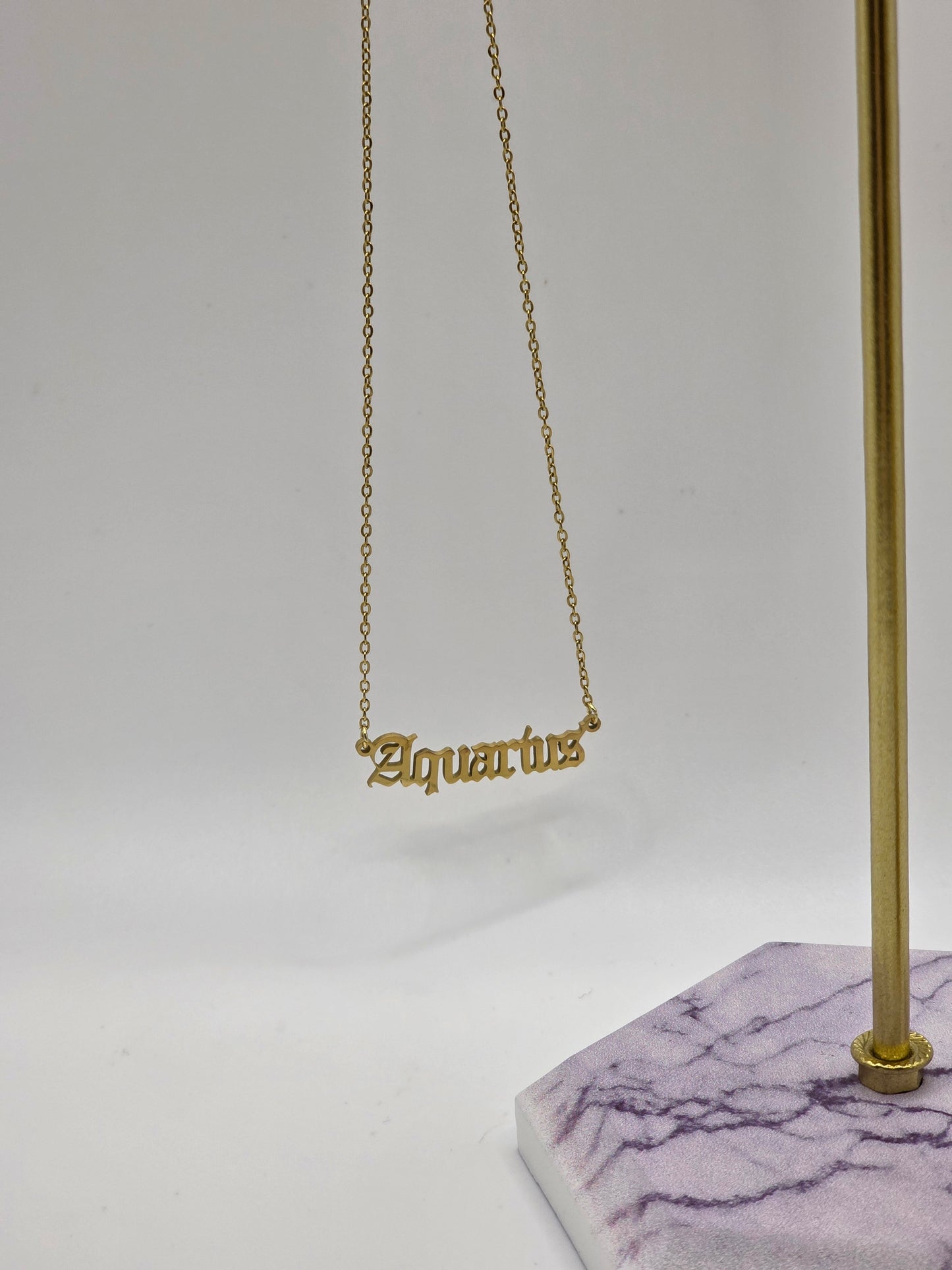 Gold Zodiac Sign Necklace