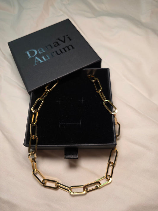 18K Gold Plated Chunky Chain Necklaces – Bold, Luxe & Layer-Ready