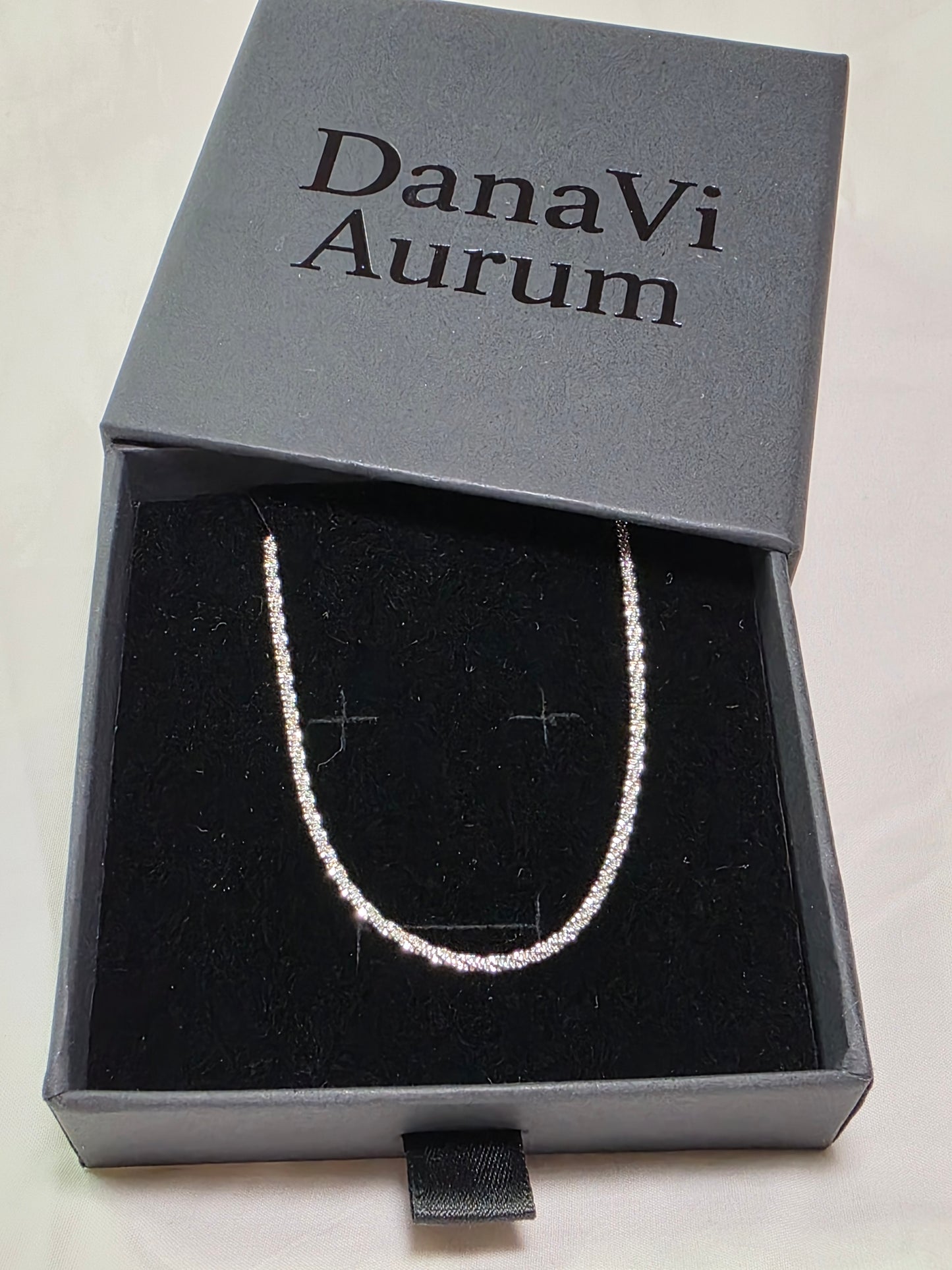 Brățară cu lanț strălucitor din argint 925 – Eleganță minimalistă