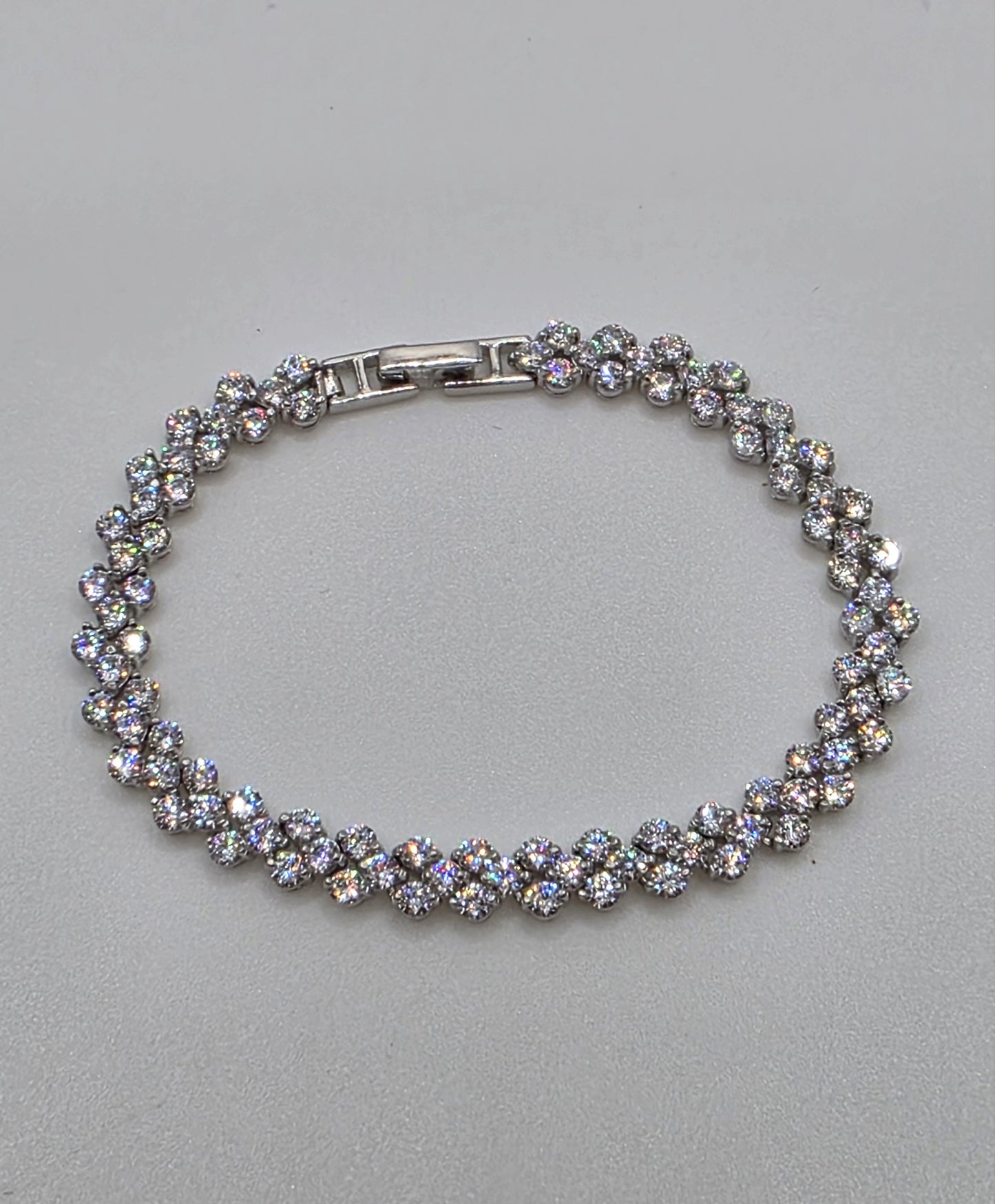925 Sterling Silver Tennis Bracelet – Radiant Ice