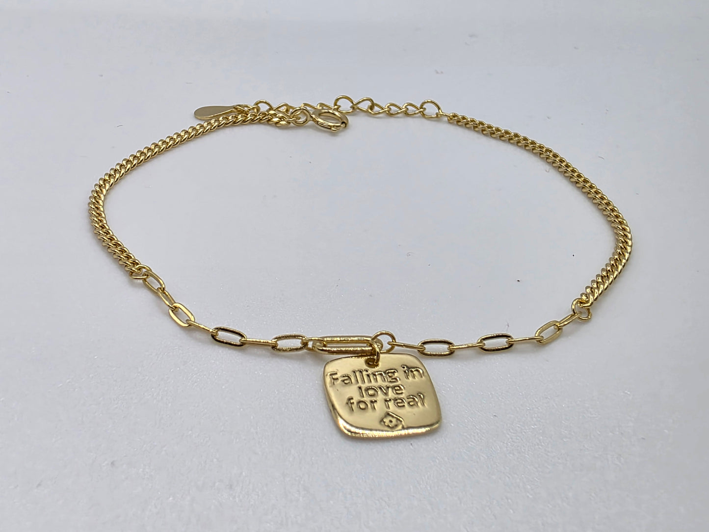 Falling in Love for Real – 925 Sterling Silver Bracelet