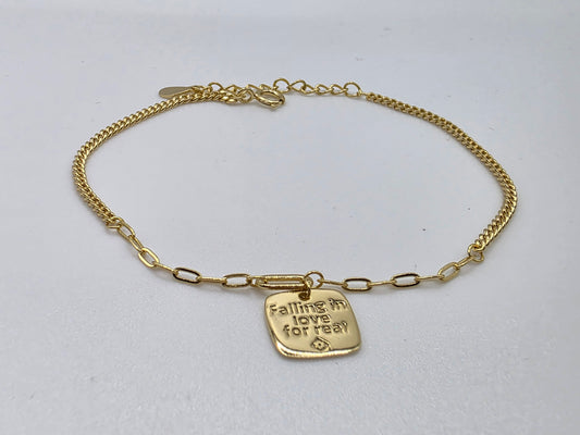Falling in Love for Real – 925 Sterling Silver Bracelet