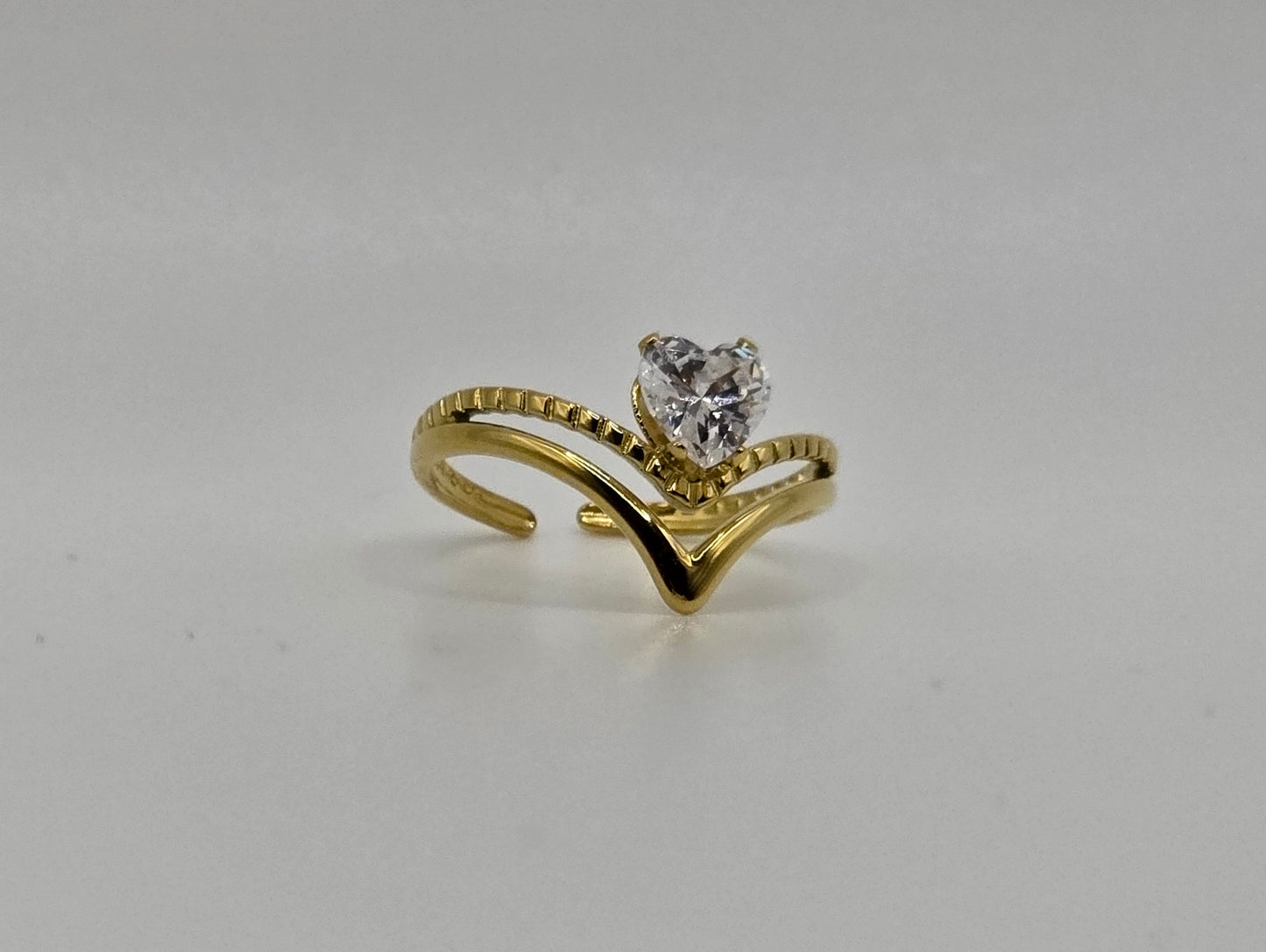 Bold Sparkle Collection – Adjustable Gold-Plated Rings (Buy 2, Get 1 Free)