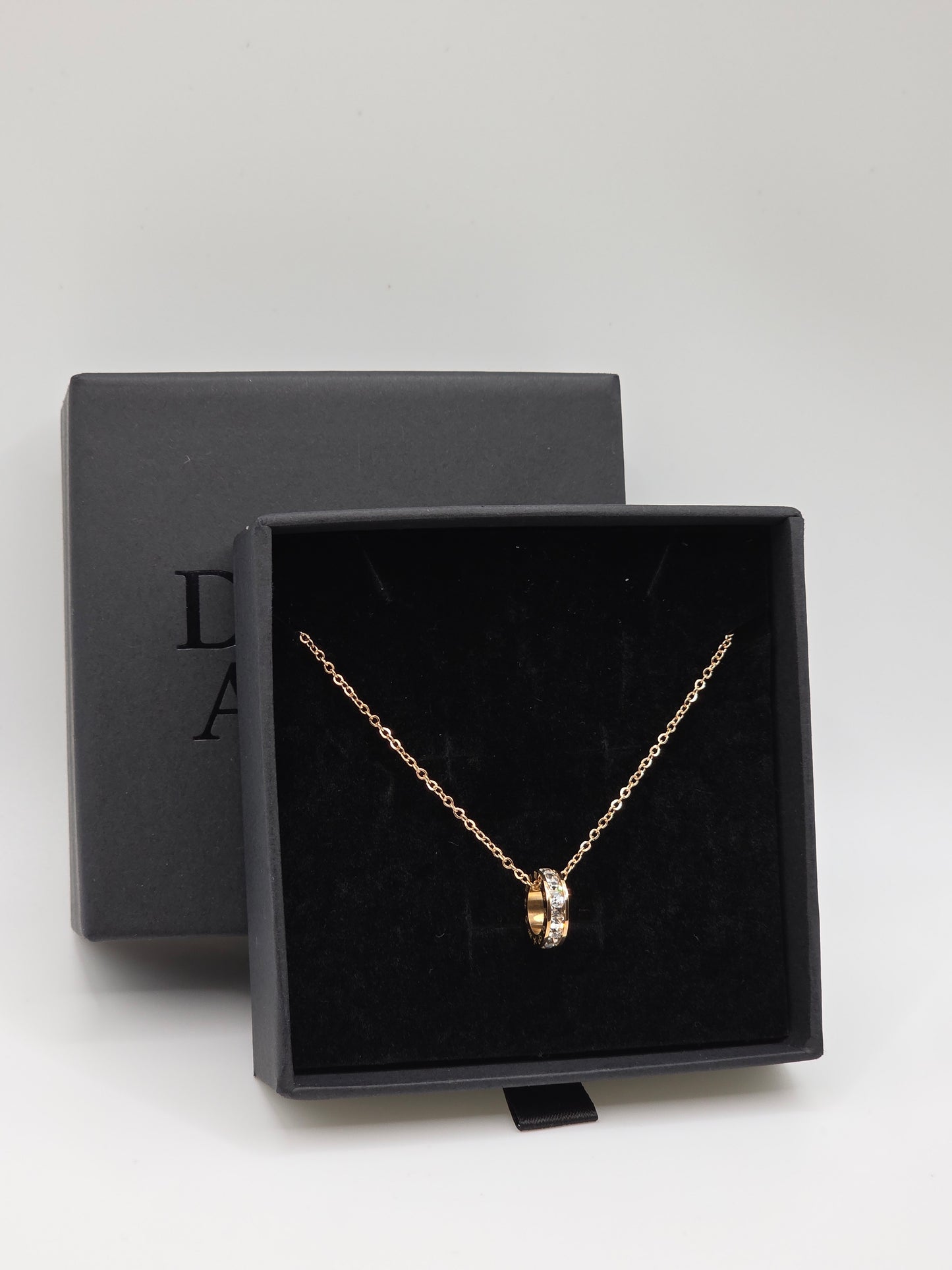Celestial Rose Gold Zodiac Necklace