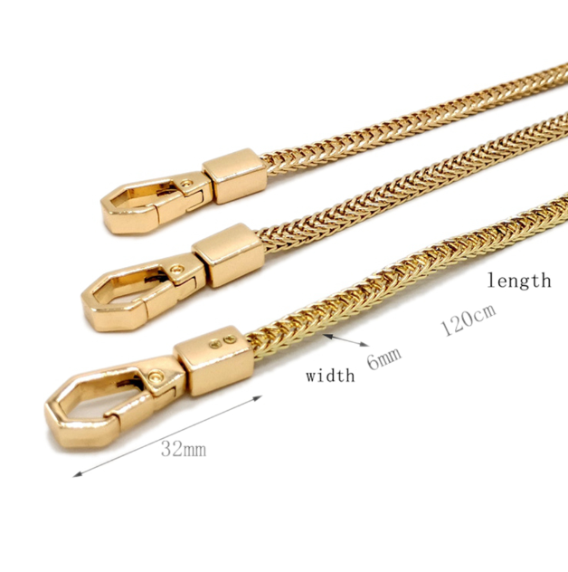 Versatile Gold Chain Lanyard – Phone Charm & DIY Bag Strap