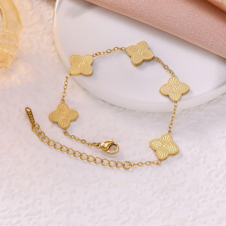 Four-Leaf Clover Bracelet