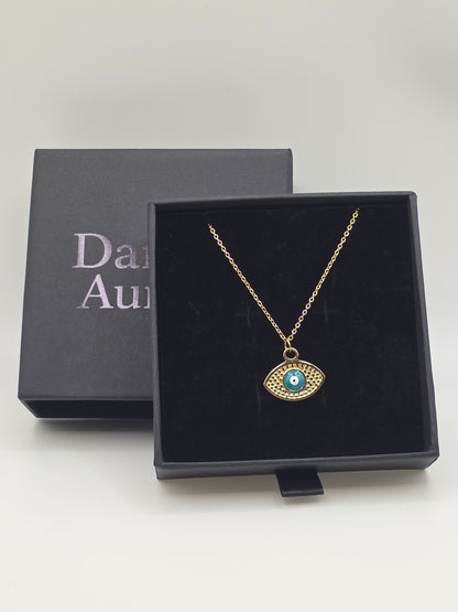 Evil Eye Necklace Collection – Gold Plated