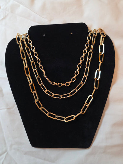 18K Gold Plated Chunky Chain Necklaces – Bold, Luxe & Layer-Ready