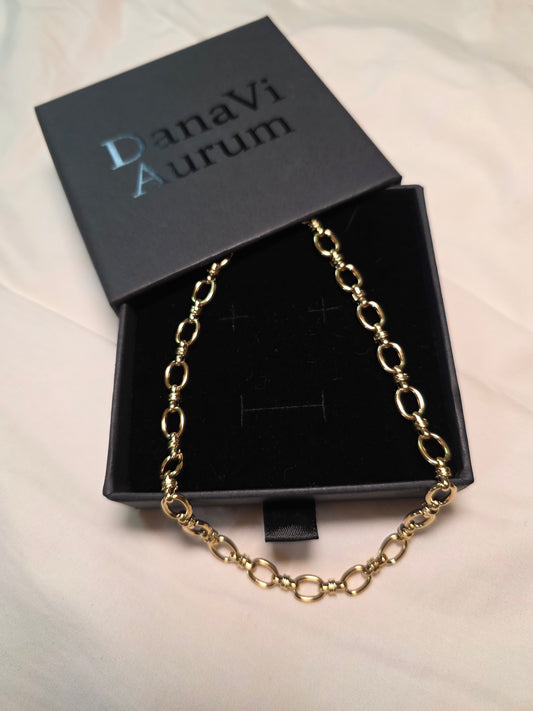 18K Gold Plated Chunky Chain Necklaces – Bold, Luxe & Layer-Ready