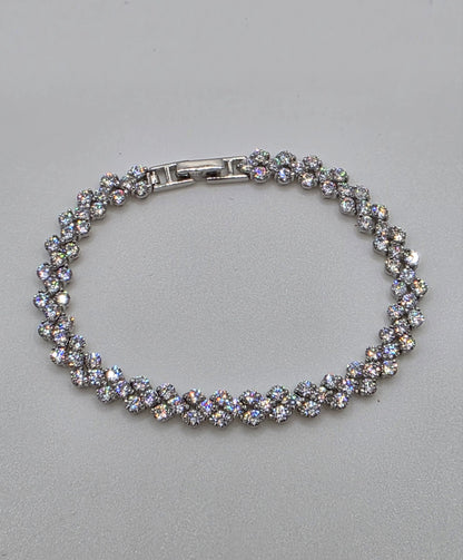 925 Sterling Silver Tennis Bracelet – Radiant Ice