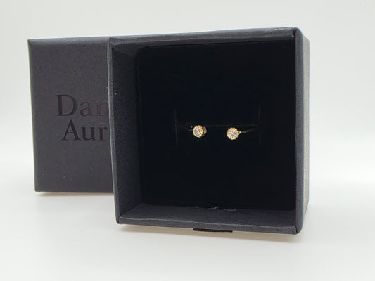 Minimalist 925 Sterling Silver Open Ring – Adjustable Dainty Gold Plated Band
