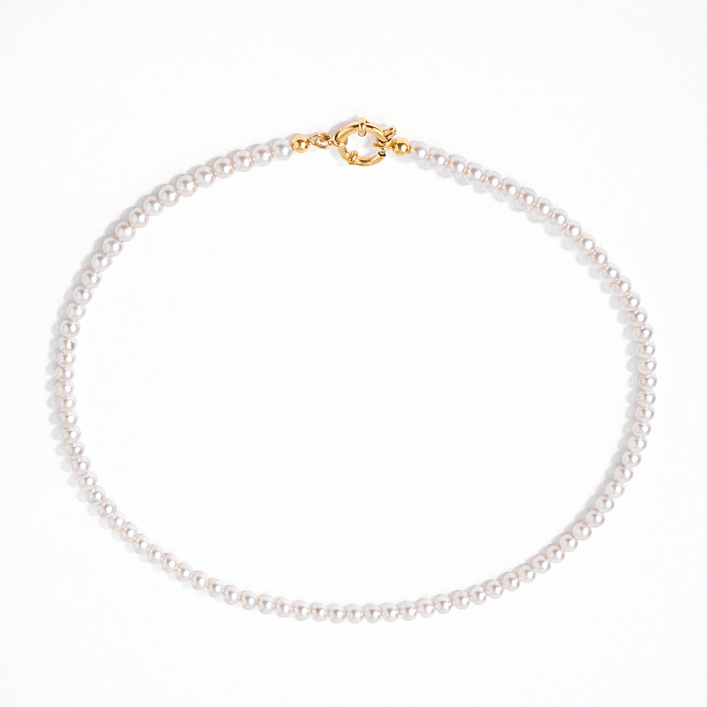 Aurum Pearl Classic Necklace