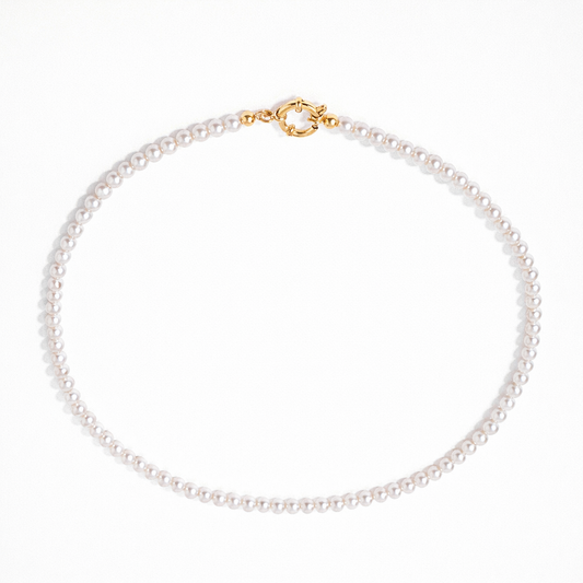 Aurum Pearl Classic Necklace