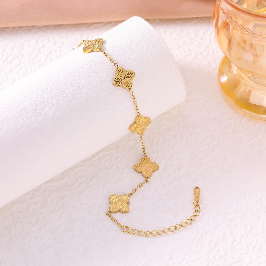 Four-Leaf Clover Bracelet
