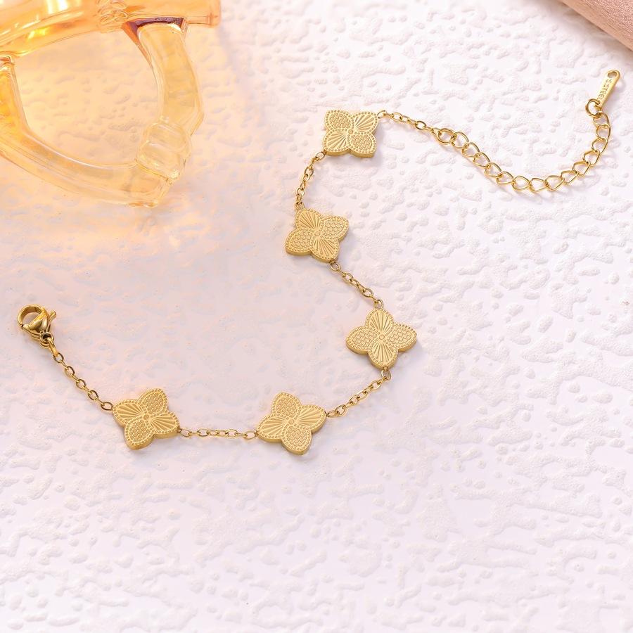 Four-Leaf Clover Bracelet