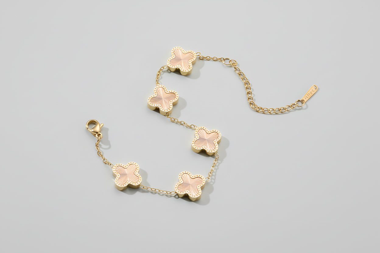 Clover Bracelet – Gold & Silver