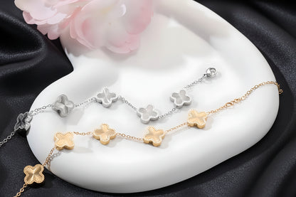Clover Bracelet – Gold & Silver