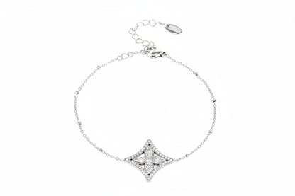 Star Pavé Bracelet – Silver