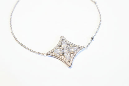 Star Pavé Bracelet – Silver