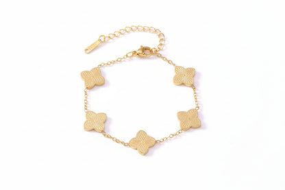 Four-Leaf Clover Bracelet